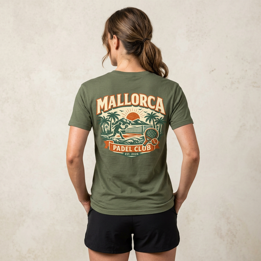 Vintage Mallorca Padel Club T‑Shirt