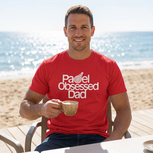 Padel Obsessed Dad T-Shirt