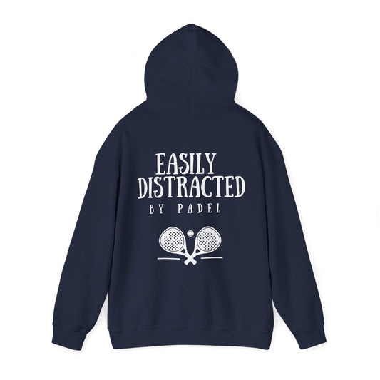 Easily Distracted by Padel Hoodie