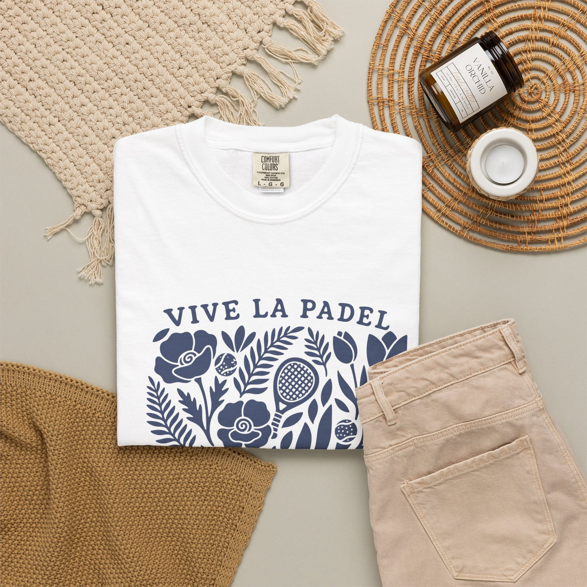Vive La Padel Floral Tee