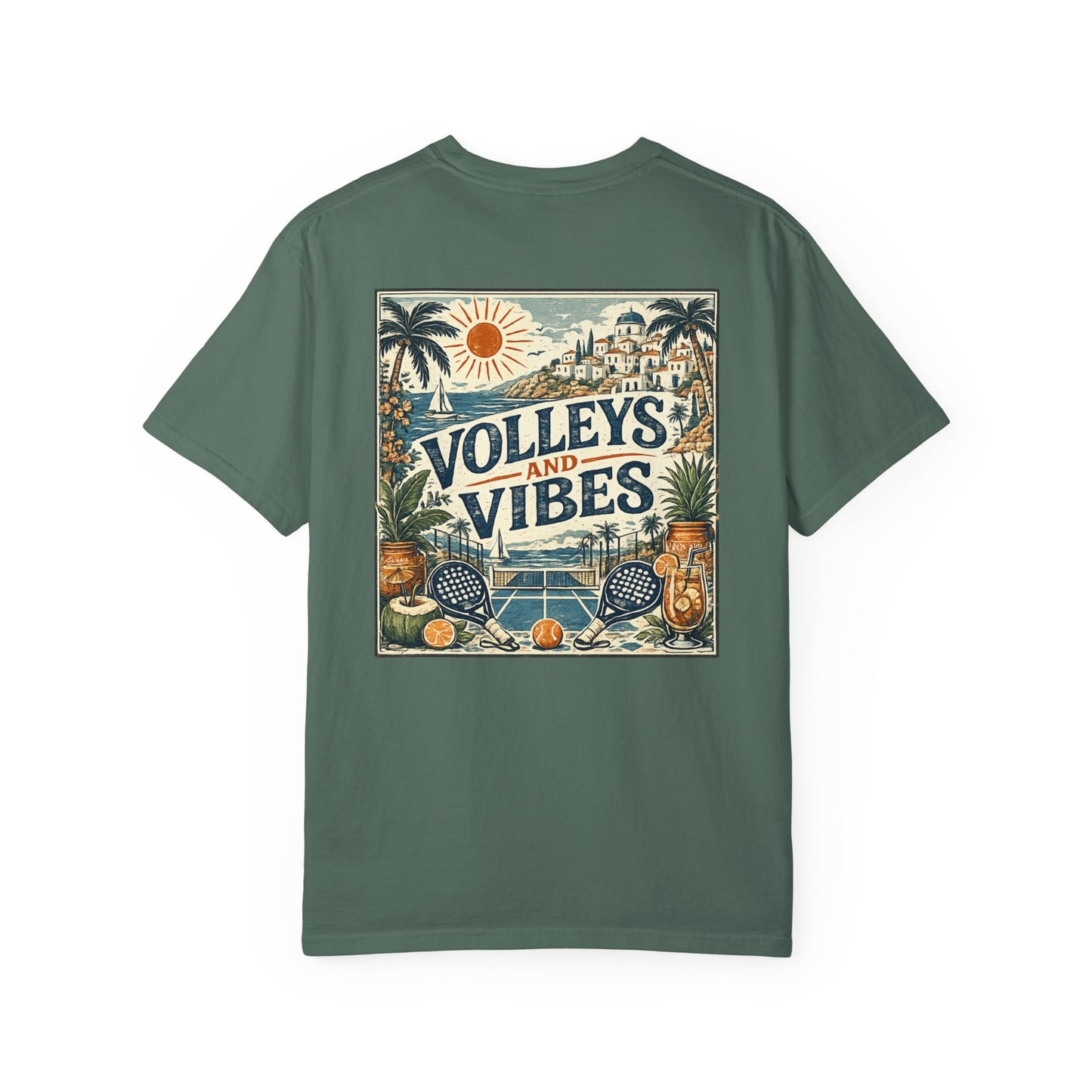 Volleys and Vibes Retro T-Shirt