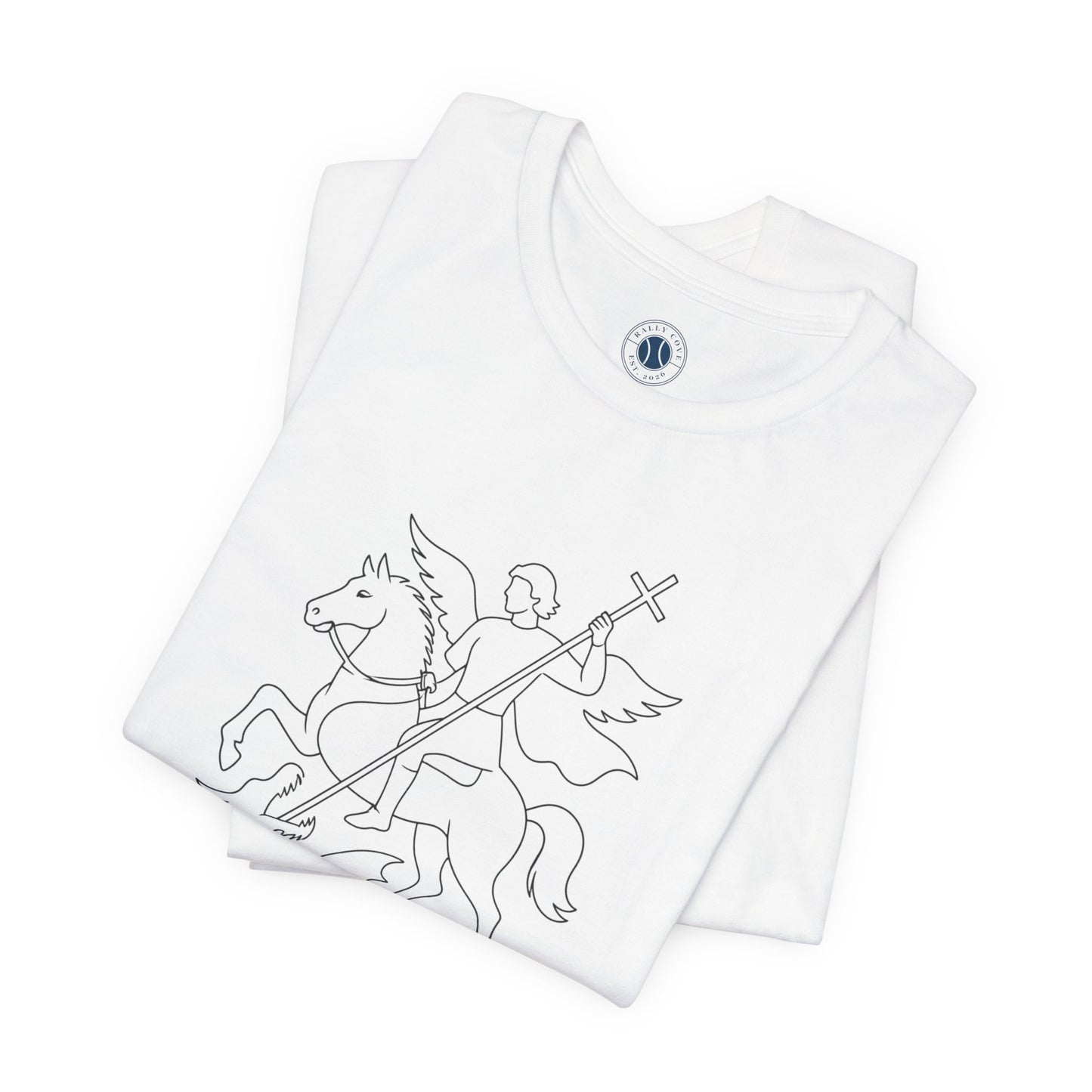'Here to Slay' Saint George Dragon T-Shirt