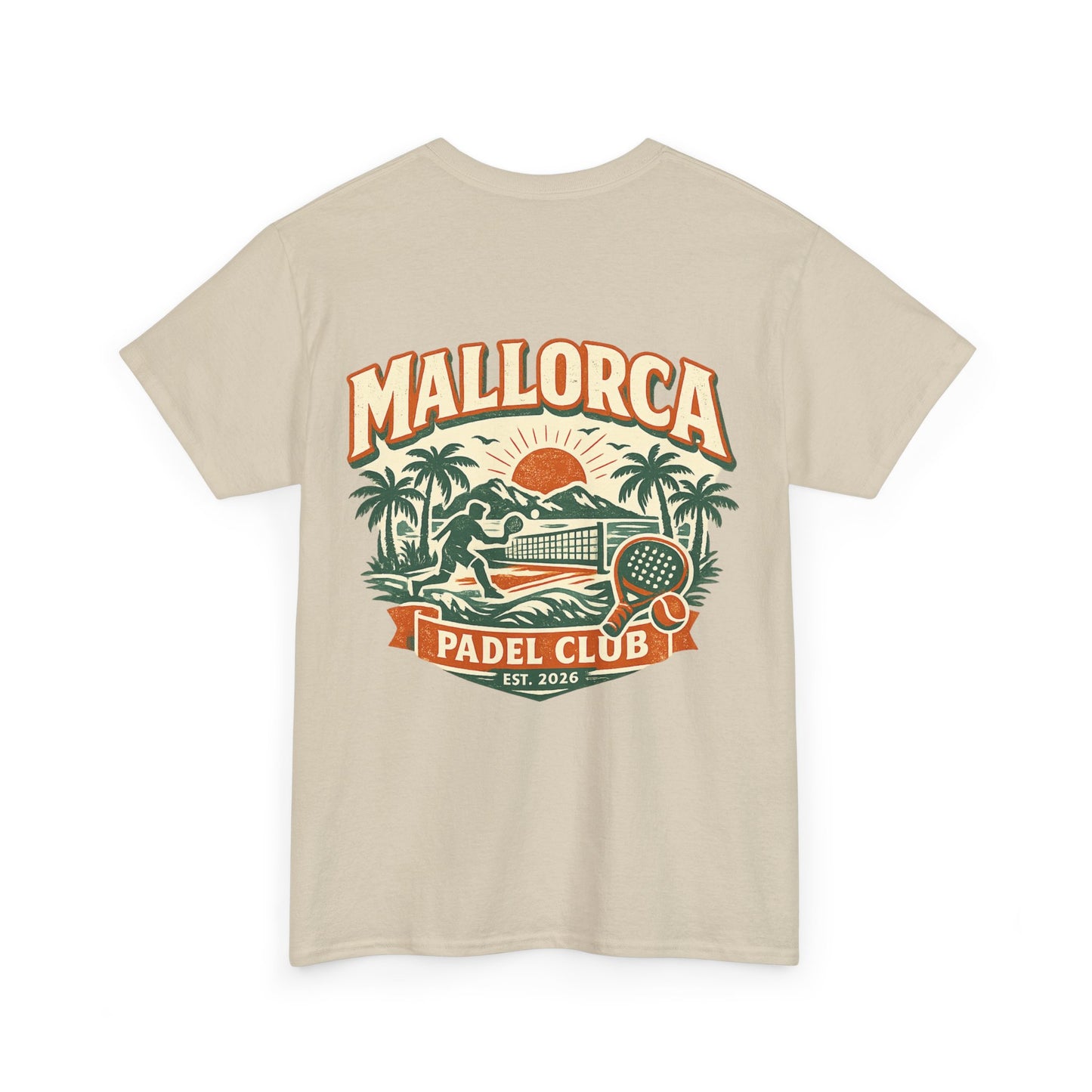 Vintage Mallorca Padel Club T‑Shirt