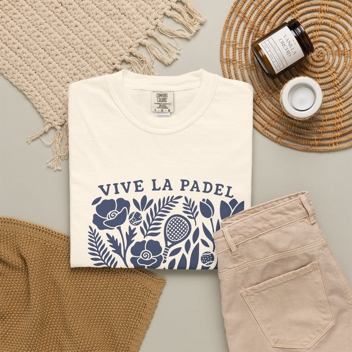 Vive La Padel Floral Tee