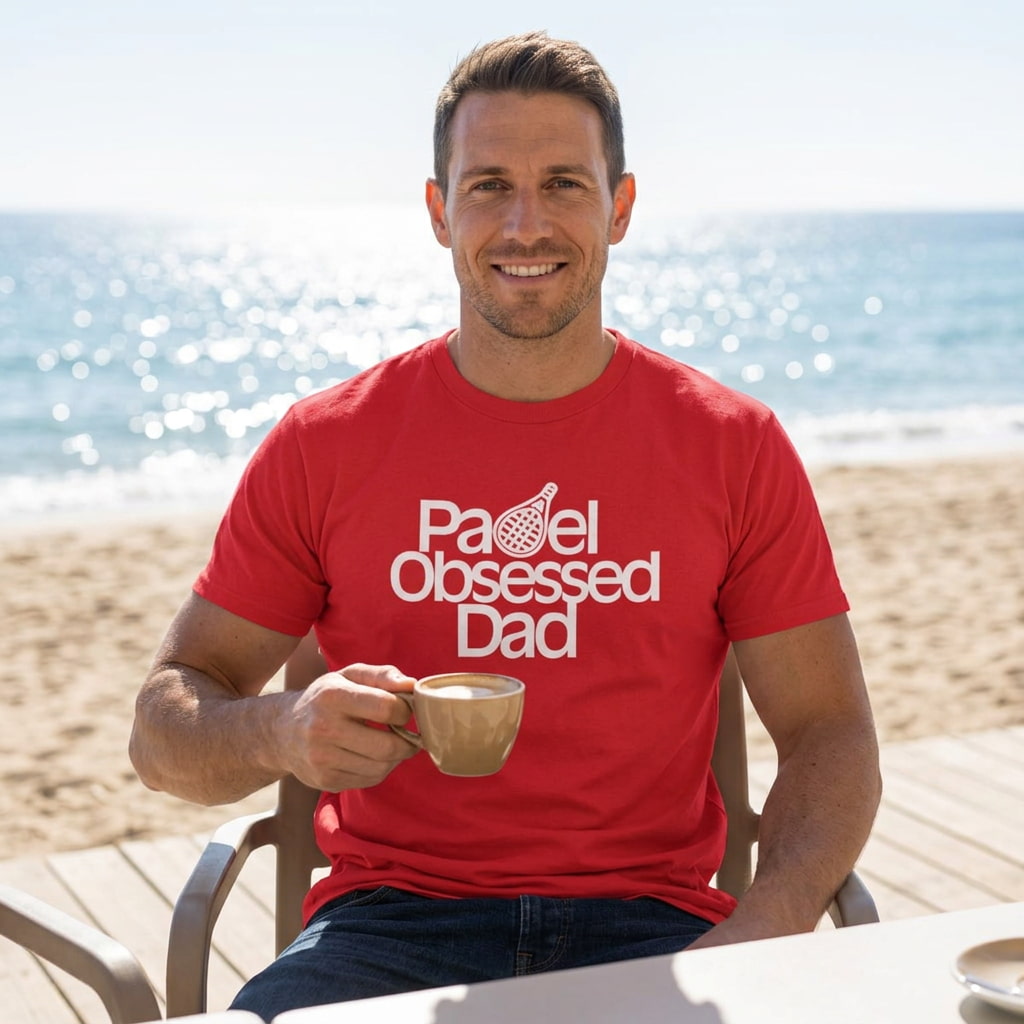 Padel Obsessed Dad T-Shirt