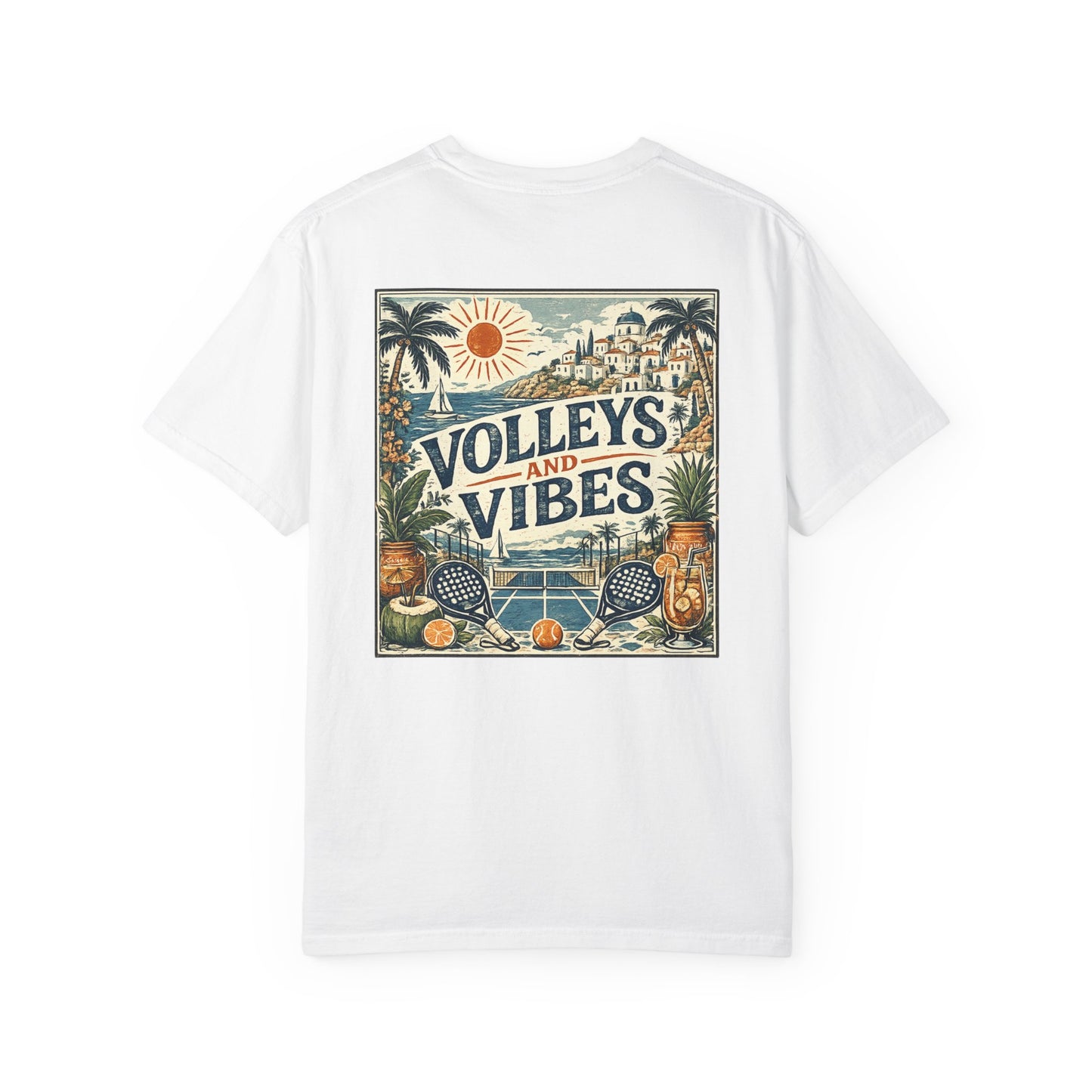 Volleys and Vibes Retro T-Shirt