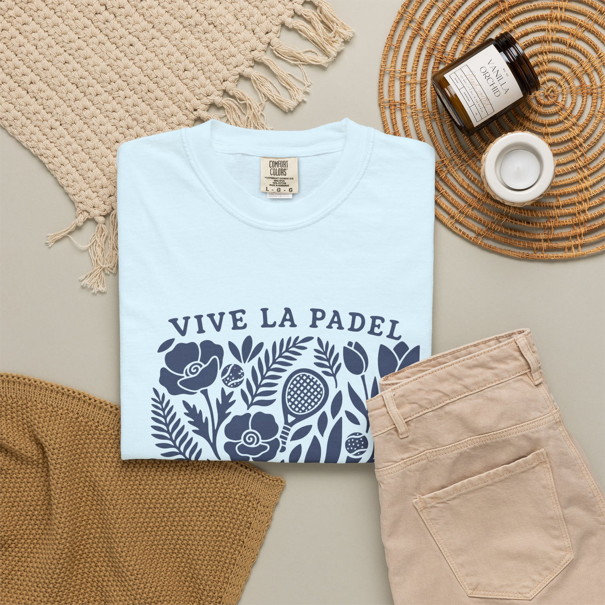 Vive La Padel Floral Tee