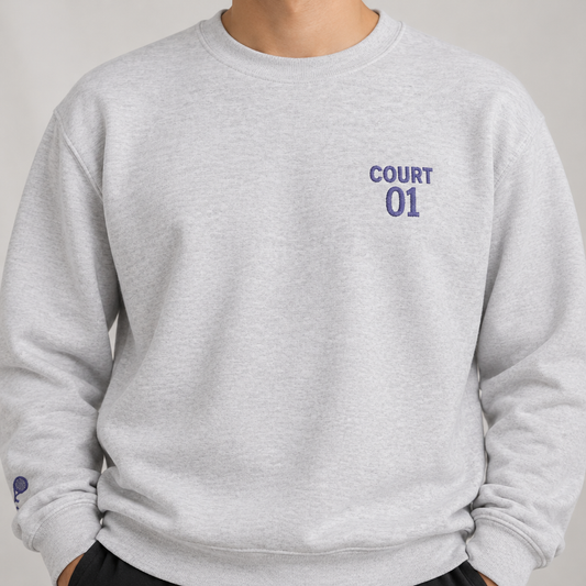 Embroidered Court 01 Sweatshirt
