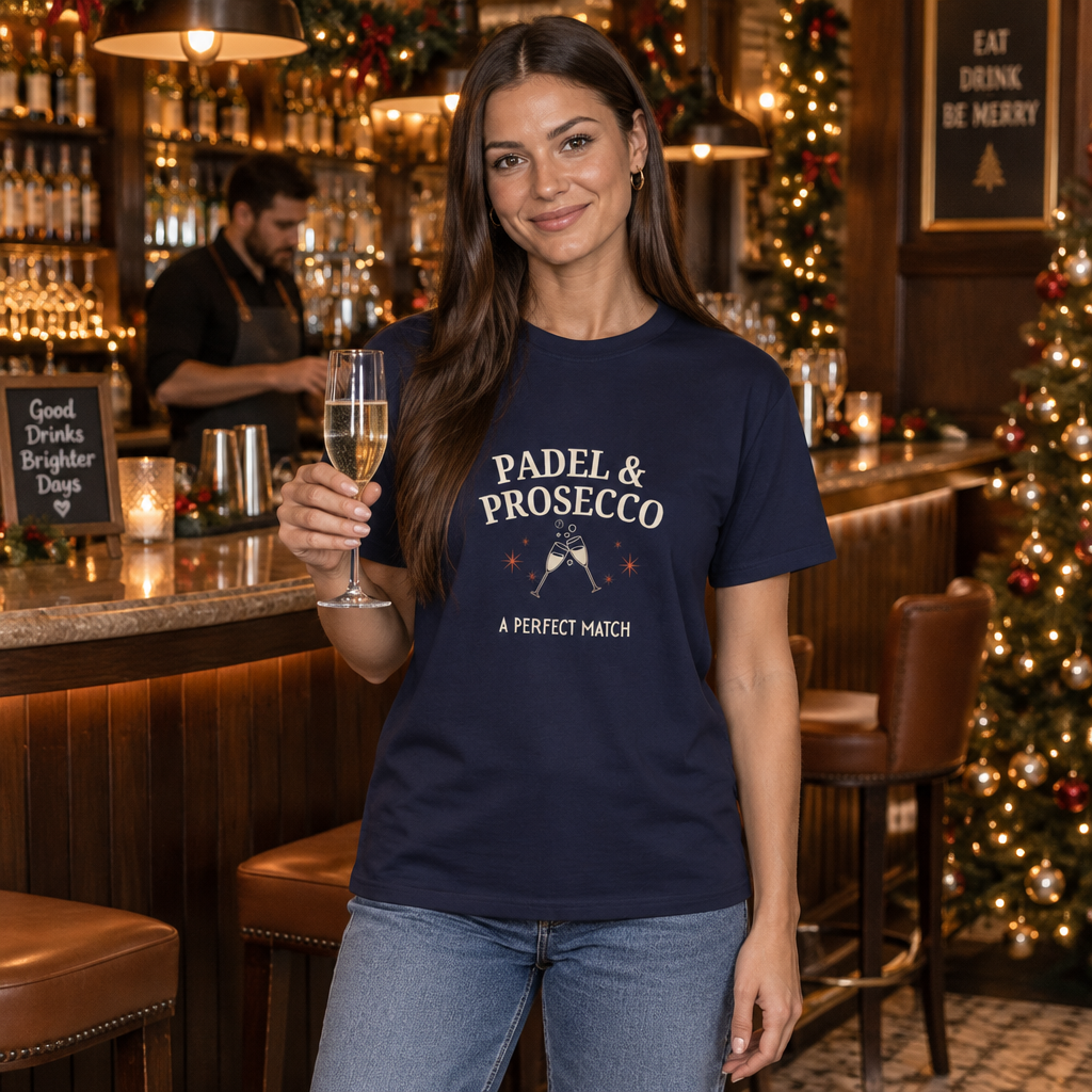 Padel & Prosecco T-Shirt